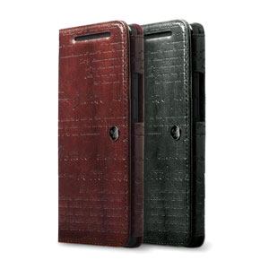Zenus Lettering HTC One M8 Diary Case - Black 